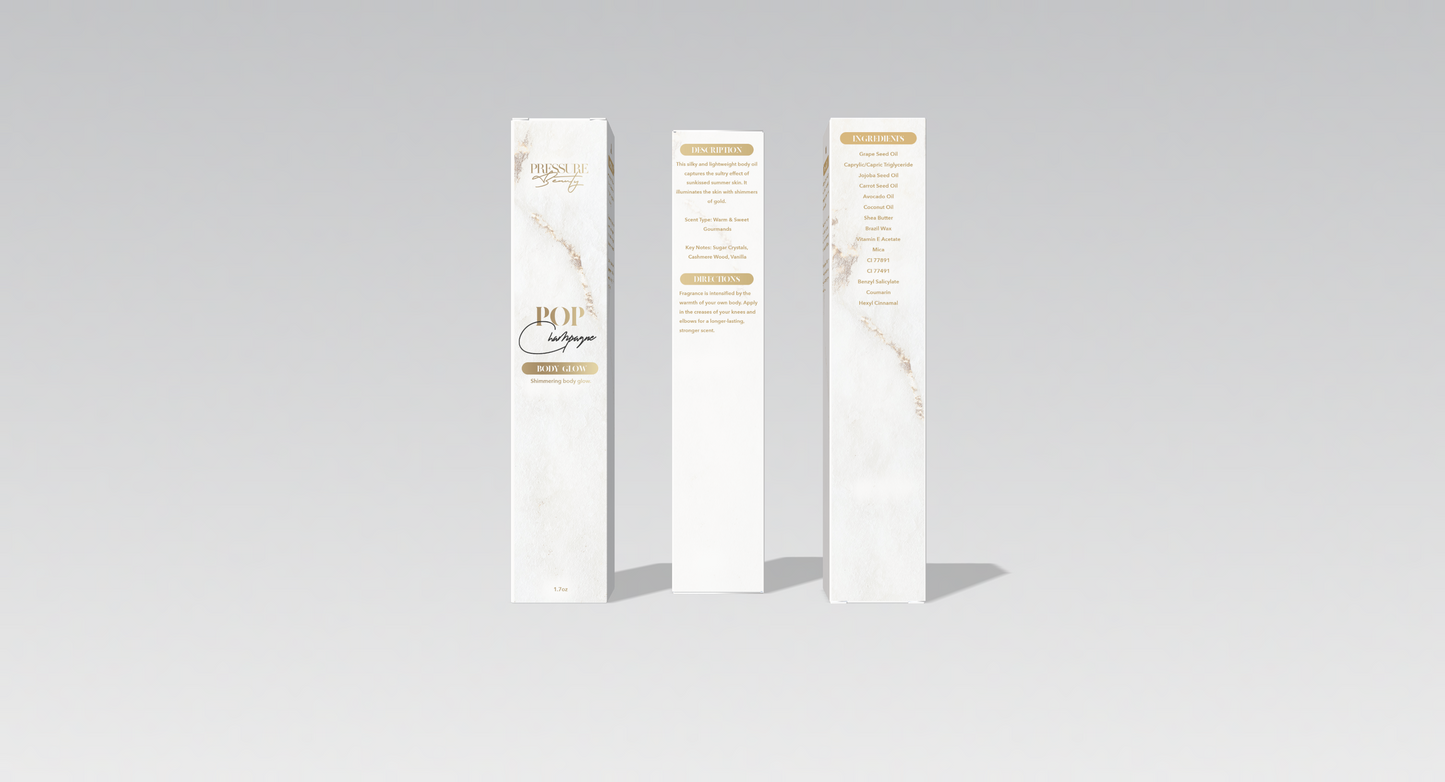 “Pop Champagne” Shimmer Body Oil