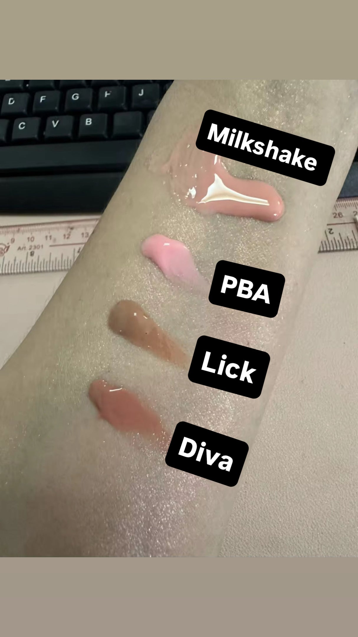 “Milkshake” Jelly Lip Gloss
